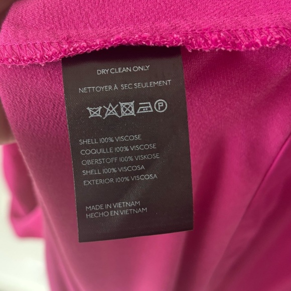 Maeve Sleeveless Seamed Slip Midi Dress Pink Satin Feminine Anthropologie - Picture 13 of 13